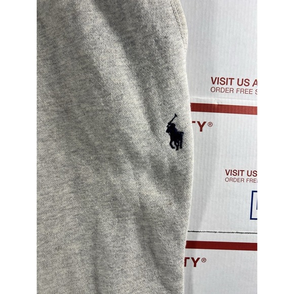 Polo Ralph Lauren Men's Size XL Fleece Drawstring Cuff Sweatpants in Gray - Picture 2 of 5